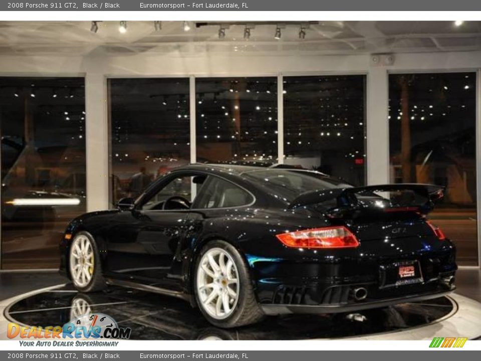 2008 Porsche 911 GT2 Black / Black Photo #18
