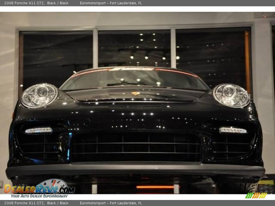 2008 Porsche 911 GT2 Black / Black Photo #19