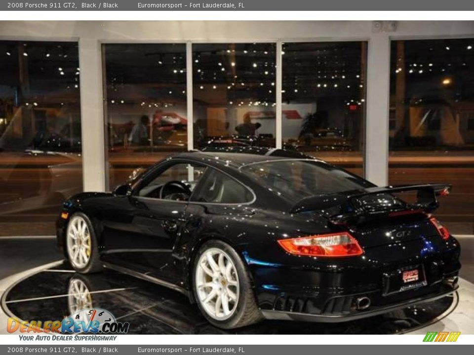 2008 Porsche 911 GT2 Black / Black Photo #20