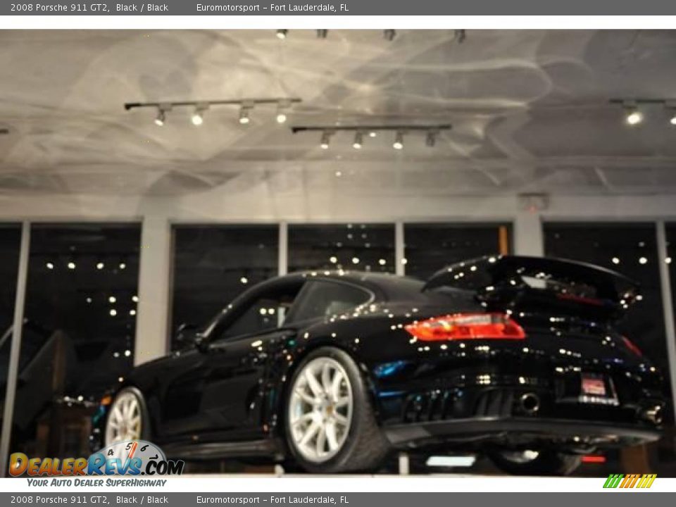 2008 Porsche 911 GT2 Black / Black Photo #30