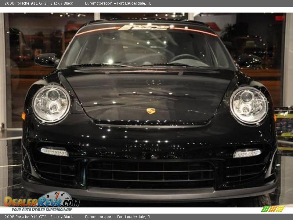 2008 Porsche 911 GT2 Black / Black Photo #31