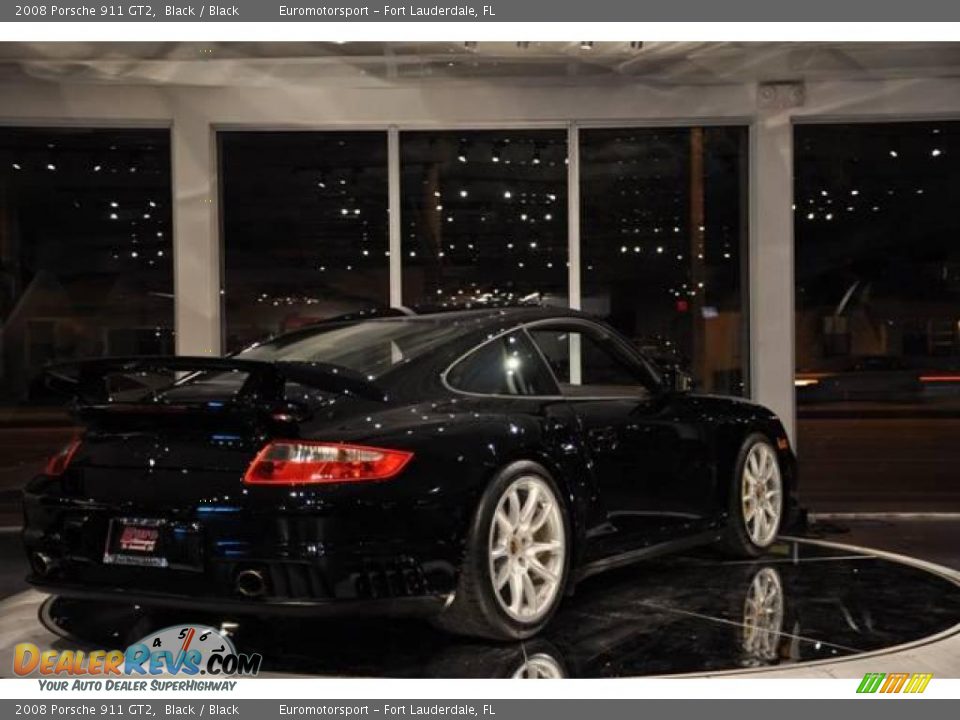 2008 Porsche 911 GT2 Black / Black Photo #37