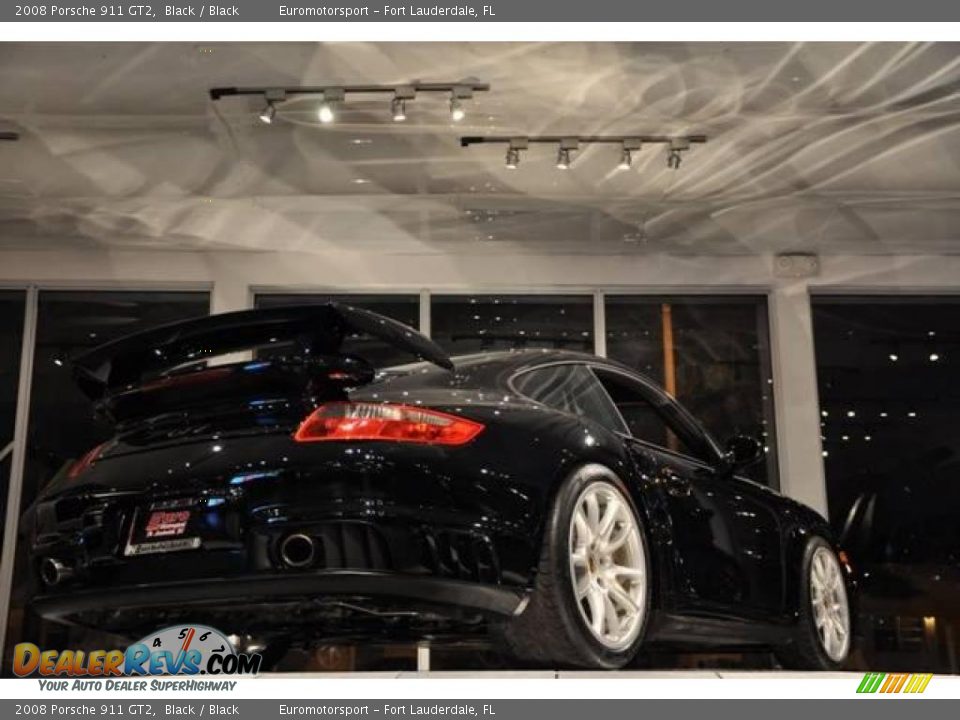 2008 Porsche 911 GT2 Black / Black Photo #38