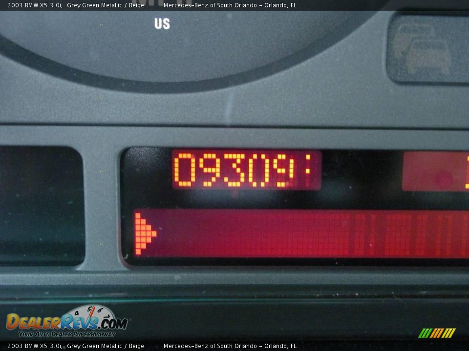 2003 BMW X5 3.0i Grey Green Metallic / Beige Photo #20