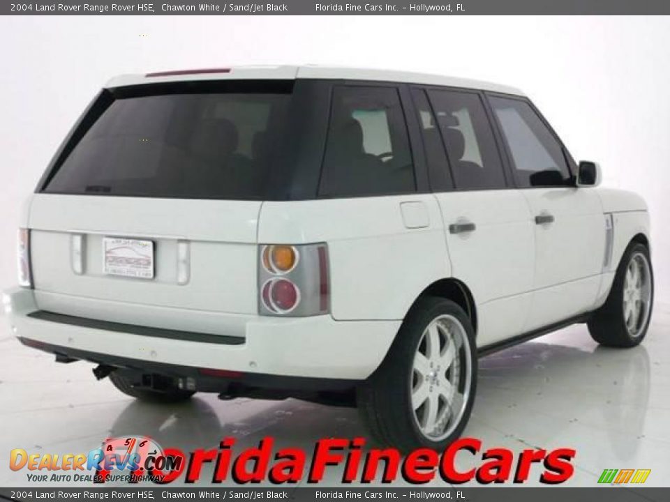 2004 Land Rover Range Rover HSE Chawton White / Sand/Jet Black Photo #2