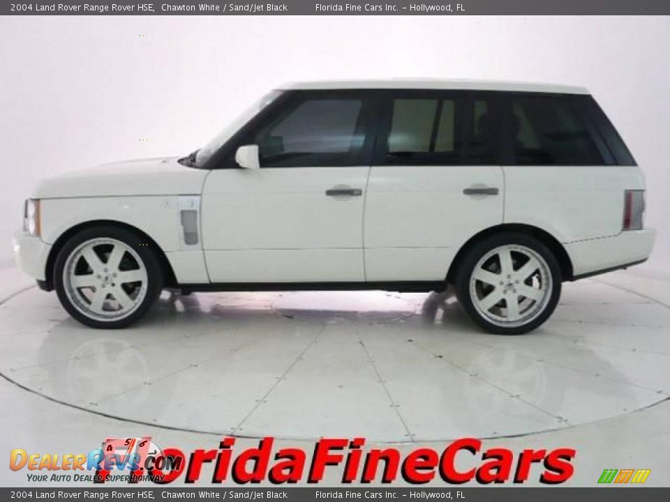 2004 Land Rover Range Rover HSE Chawton White / Sand/Jet Black Photo #3