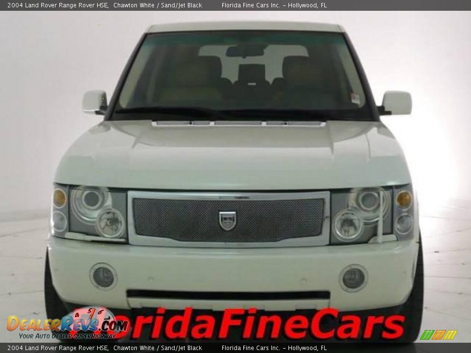 2004 Land Rover Range Rover HSE Chawton White / Sand/Jet Black Photo #5