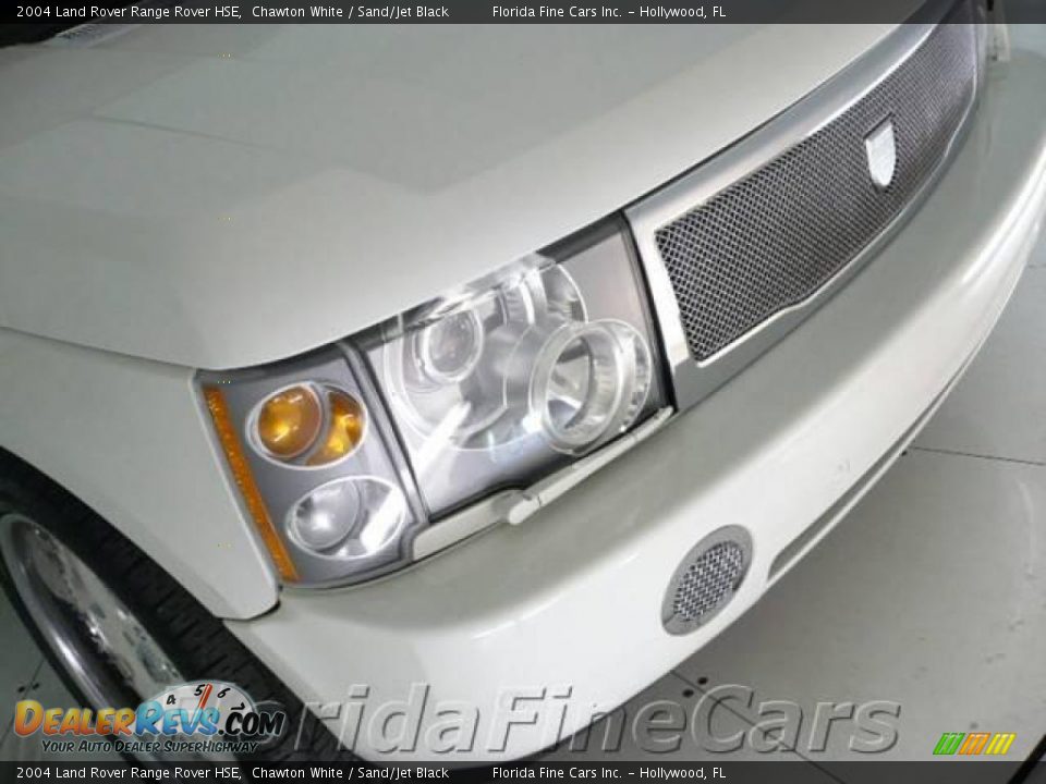2004 Land Rover Range Rover HSE Chawton White / Sand/Jet Black Photo #9