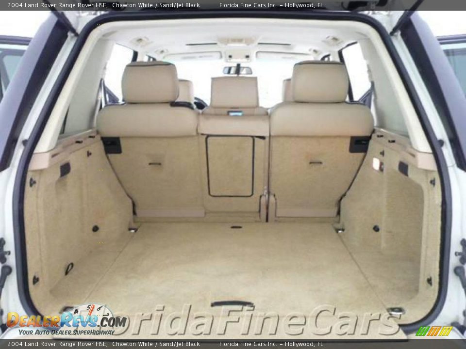 2004 Land Rover Range Rover HSE Chawton White / Sand/Jet Black Photo #11