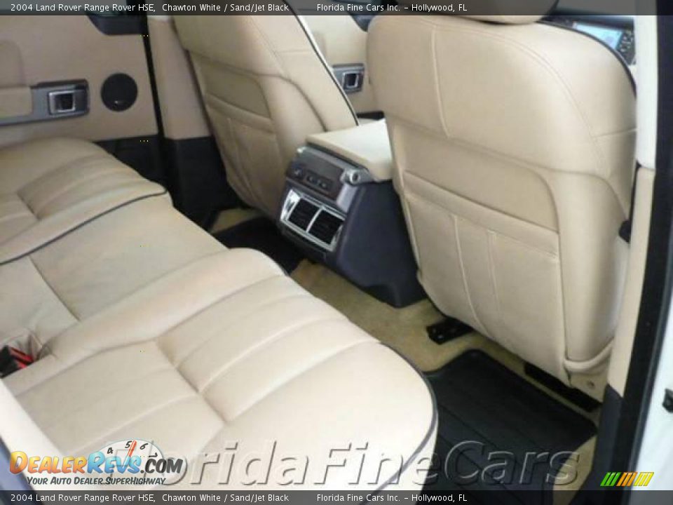 2004 Land Rover Range Rover HSE Chawton White / Sand/Jet Black Photo #18