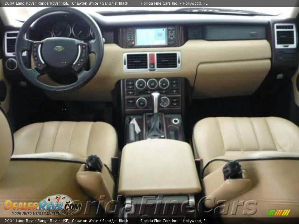 2004 Land Rover Range Rover HSE Chawton White / Sand/Jet Black Photo #19