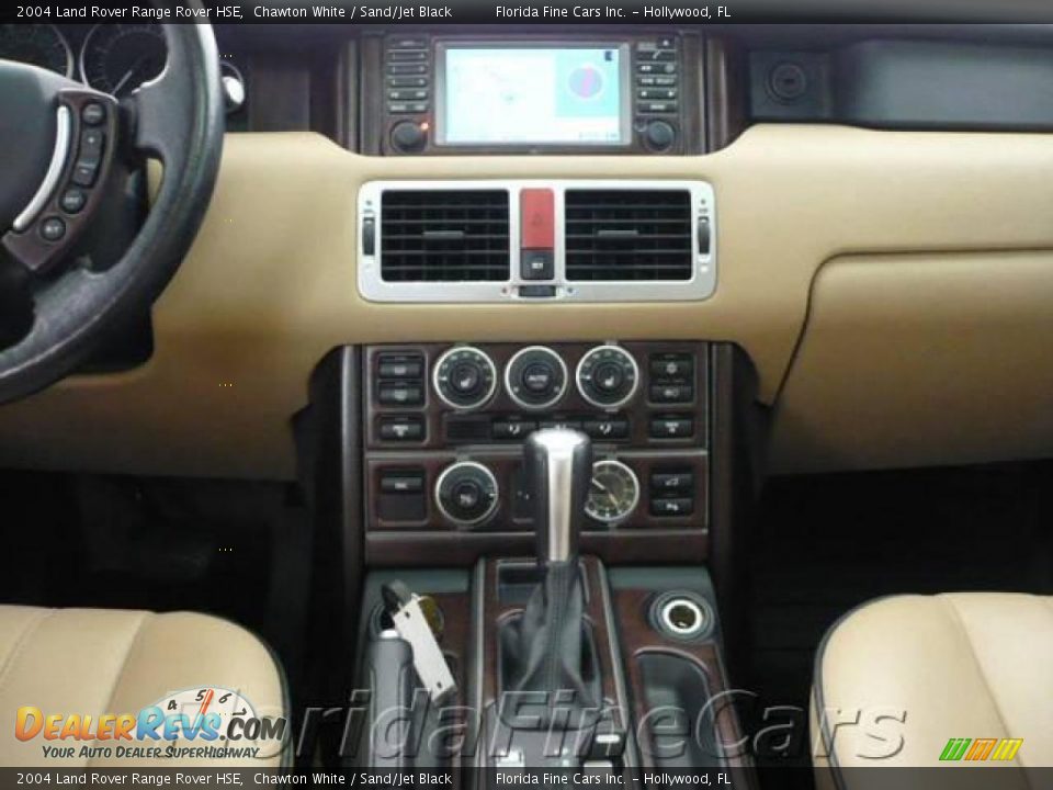 2004 Land Rover Range Rover HSE Chawton White / Sand/Jet Black Photo #20
