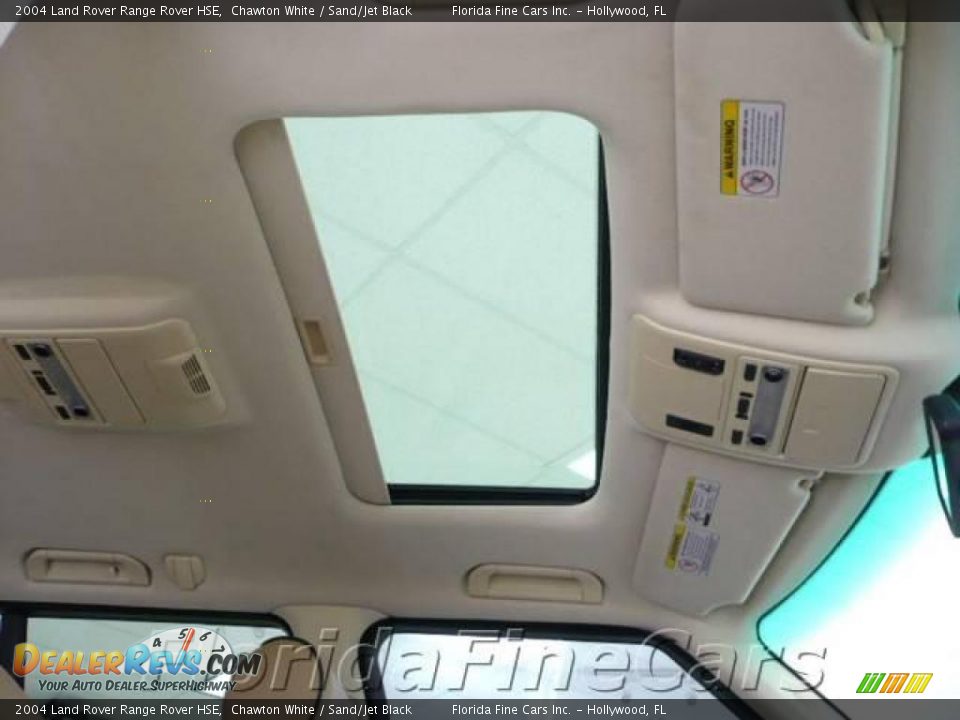 2004 Land Rover Range Rover HSE Chawton White / Sand/Jet Black Photo #23