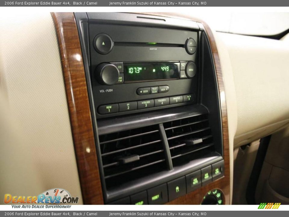 2006 Ford Explorer Eddie Bauer 4x4 Black / Camel Photo #7
