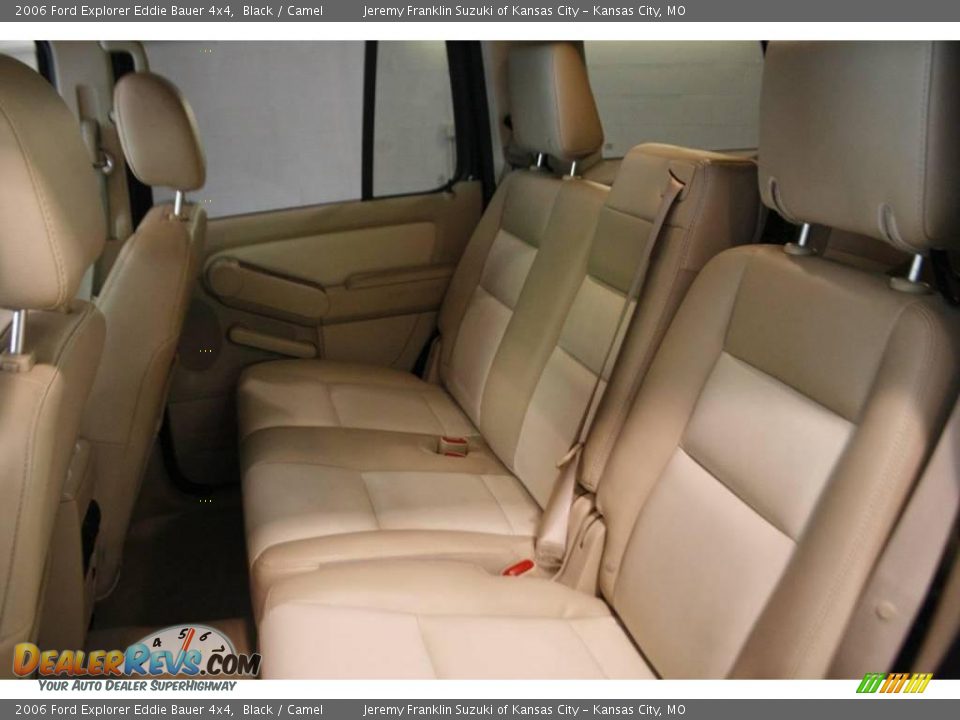 2006 Ford Explorer Eddie Bauer 4x4 Black / Camel Photo #12