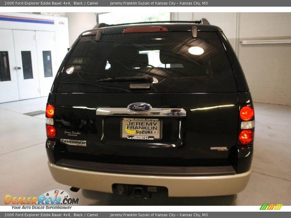 2006 Ford Explorer Eddie Bauer 4x4 Black / Camel Photo #15