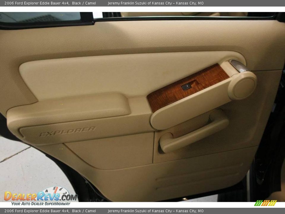2006 Ford Explorer Eddie Bauer 4x4 Black / Camel Photo #16