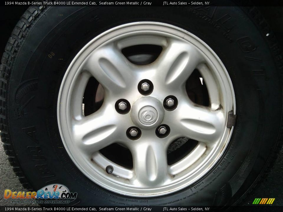 1994 Mazda B-Series Truck B4000 LE Extended Cab Seafoam Green Metallic / Gray Photo #9