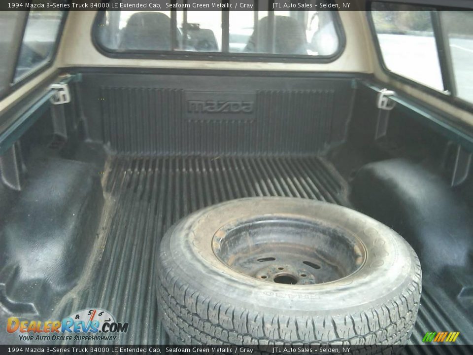 1994 Mazda B-Series Truck B4000 LE Extended Cab Seafoam Green Metallic / Gray Photo #16