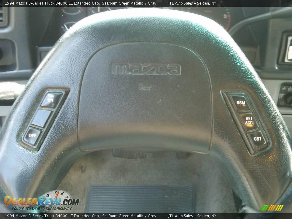 1994 Mazda B-Series Truck B4000 LE Extended Cab Seafoam Green Metallic / Gray Photo #17