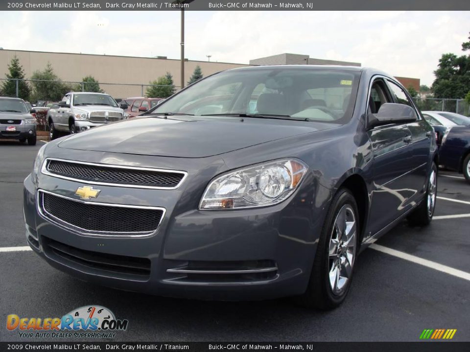 2009 Chevrolet Malibu LT Sedan Dark Gray Metallic / Titanium Photo #1