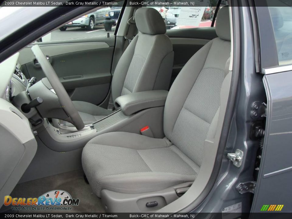 2009 Chevrolet Malibu LT Sedan Dark Gray Metallic / Titanium Photo #14