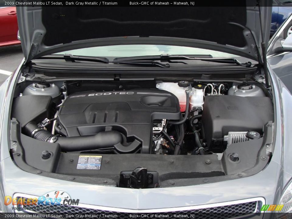 2009 Chevrolet Malibu LT Sedan Dark Gray Metallic / Titanium Photo #24