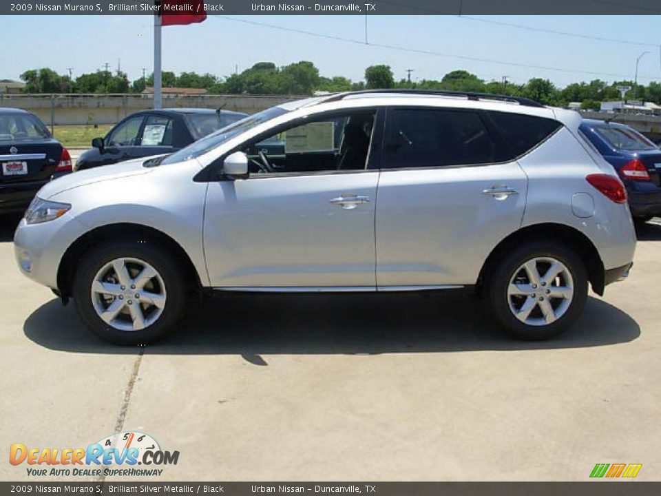 2009 Nissan Murano S Brilliant Silver Metallic / Black Photo #1