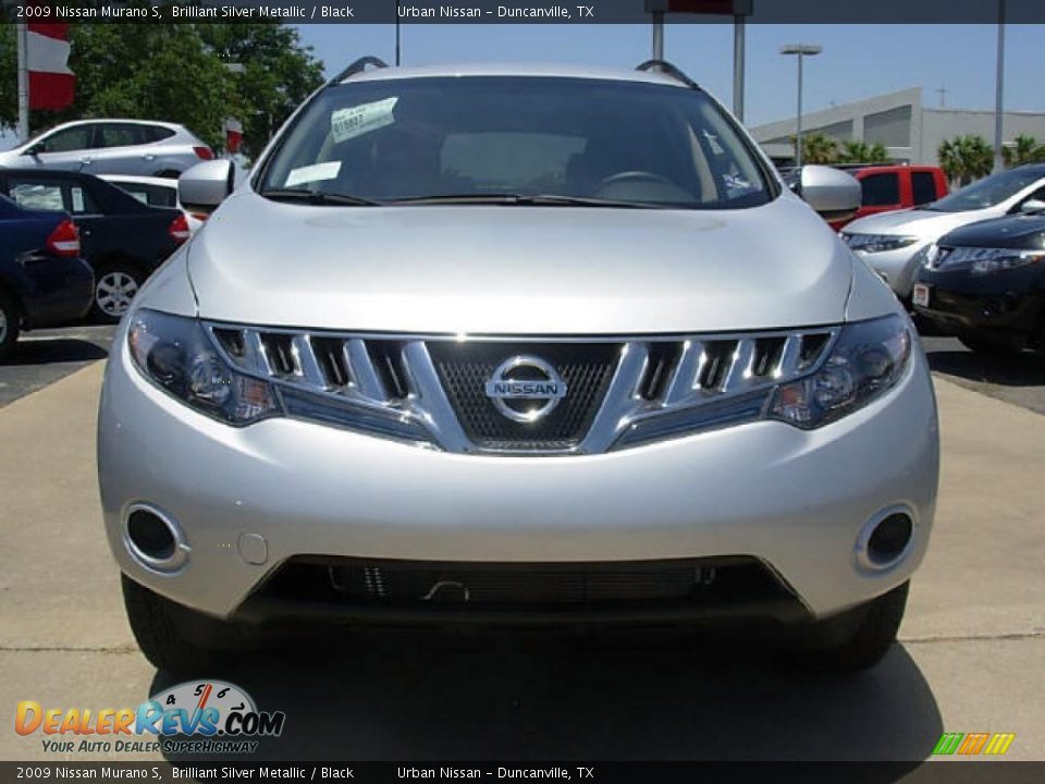 2009 Nissan Murano S Brilliant Silver Metallic / Black Photo #2