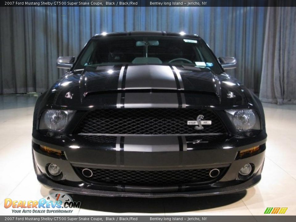 Black 2007 Ford Mustang Shelby GT500 Super Snake Coupe Photo #4