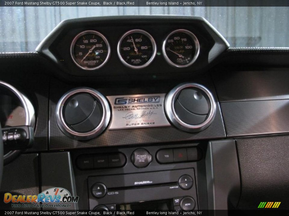 Controls of 2007 Ford Mustang Shelby GT500 Super Snake Coupe Photo #9