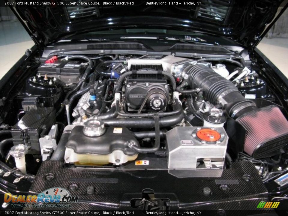 2007 Ford Mustang Shelby GT500 Super Snake Coupe 5.4 Liter Supercharged DOHC 32-Valve V8 Engine Photo #18