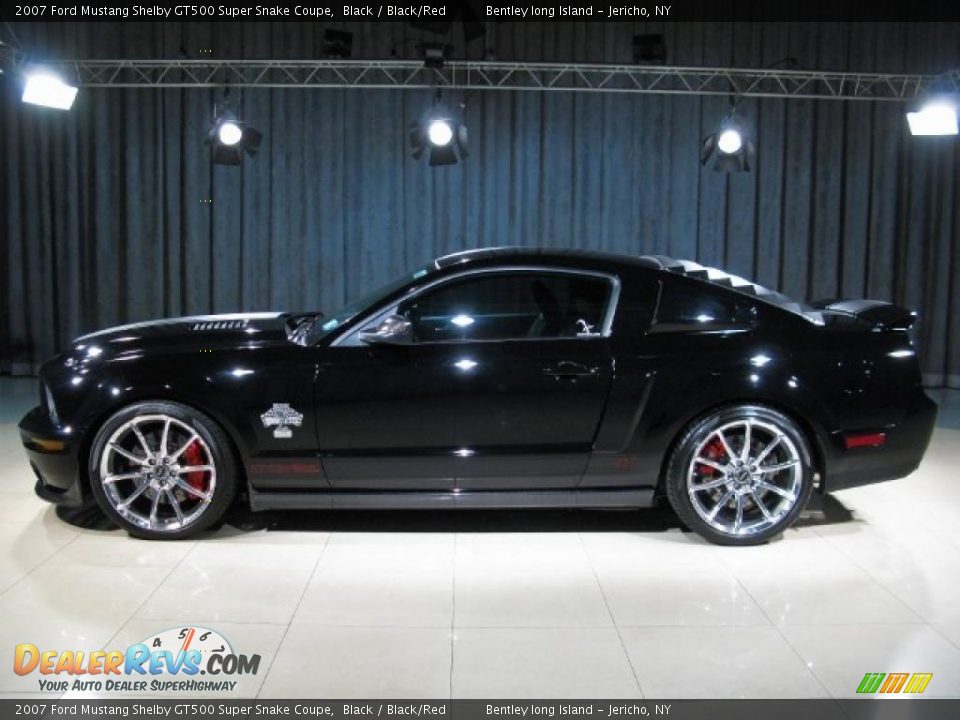 Black 2007 Ford Mustang Shelby GT500 Super Snake Coupe Photo #19