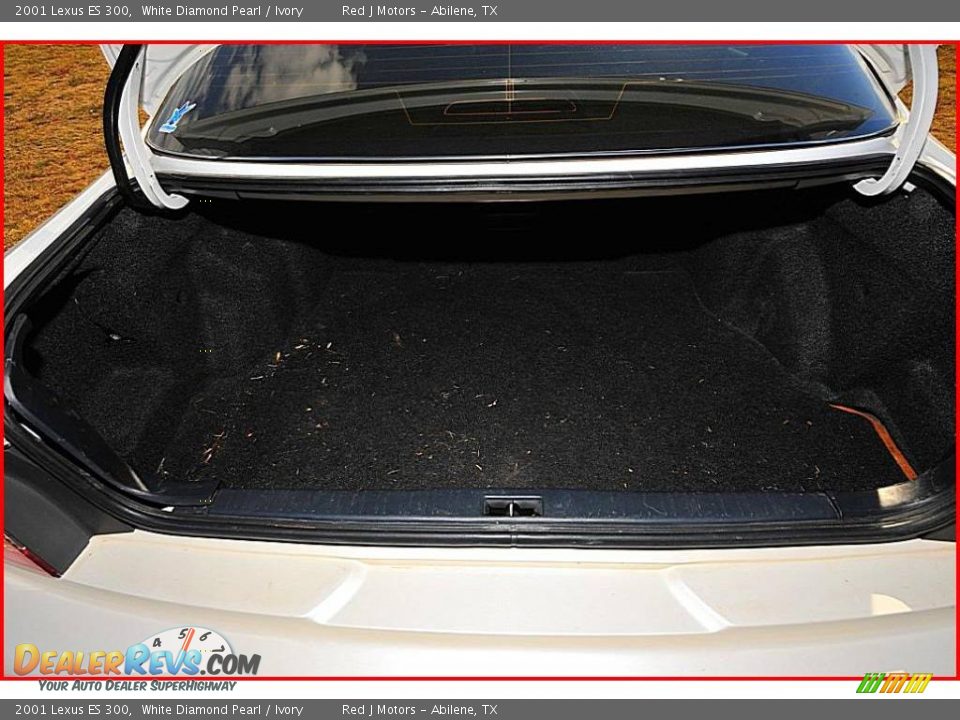 2001 Lexus ES 300 White Diamond Pearl / Ivory Photo #27