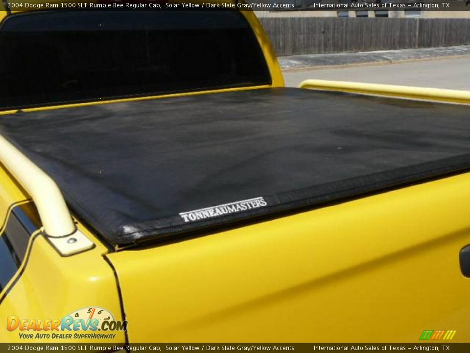 2004 Dodge Ram 1500 SLT Rumble Bee Regular Cab Solar Yellow / Dark Slate Gray/Yellow Accents Photo #7