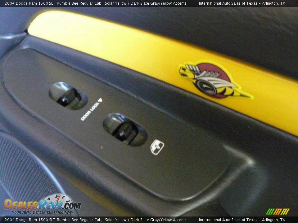 2004 Dodge Ram 1500 SLT Rumble Bee Regular Cab Solar Yellow / Dark Slate Gray/Yellow Accents Photo #22