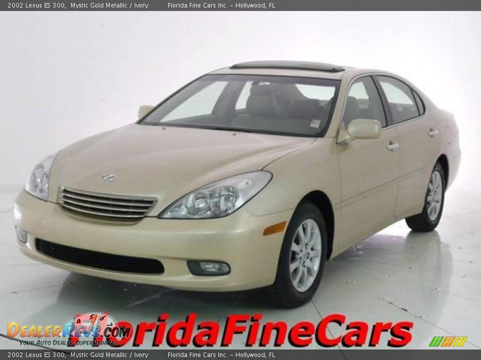 2002 Lexus ES 300 Mystic Gold Metallic / Ivory Photo #1
