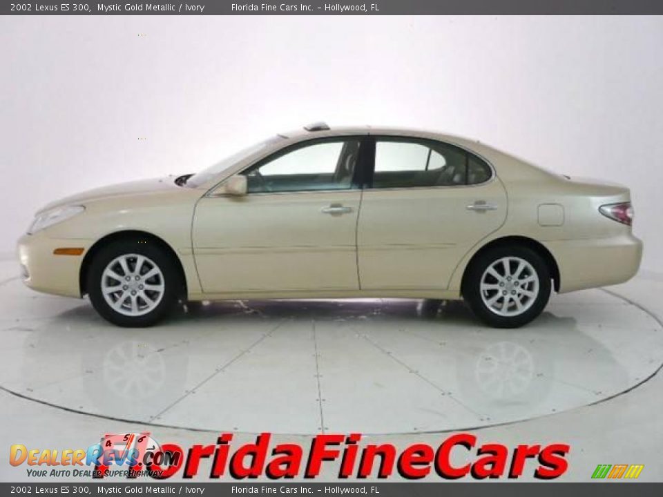 2002 Lexus ES 300 Mystic Gold Metallic / Ivory Photo #3