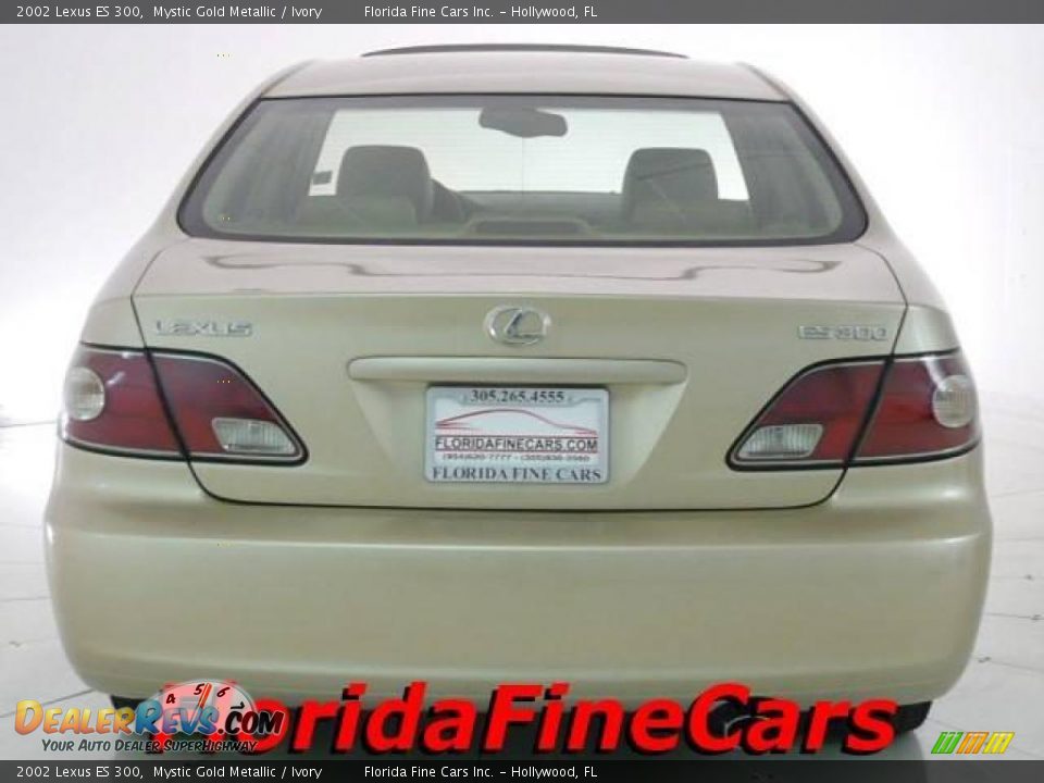 2002 Lexus ES 300 Mystic Gold Metallic / Ivory Photo #6