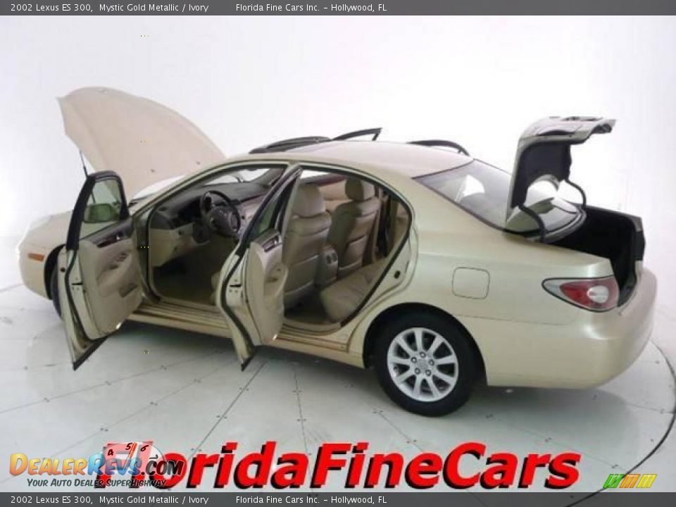 2002 Lexus ES 300 Mystic Gold Metallic / Ivory Photo #8