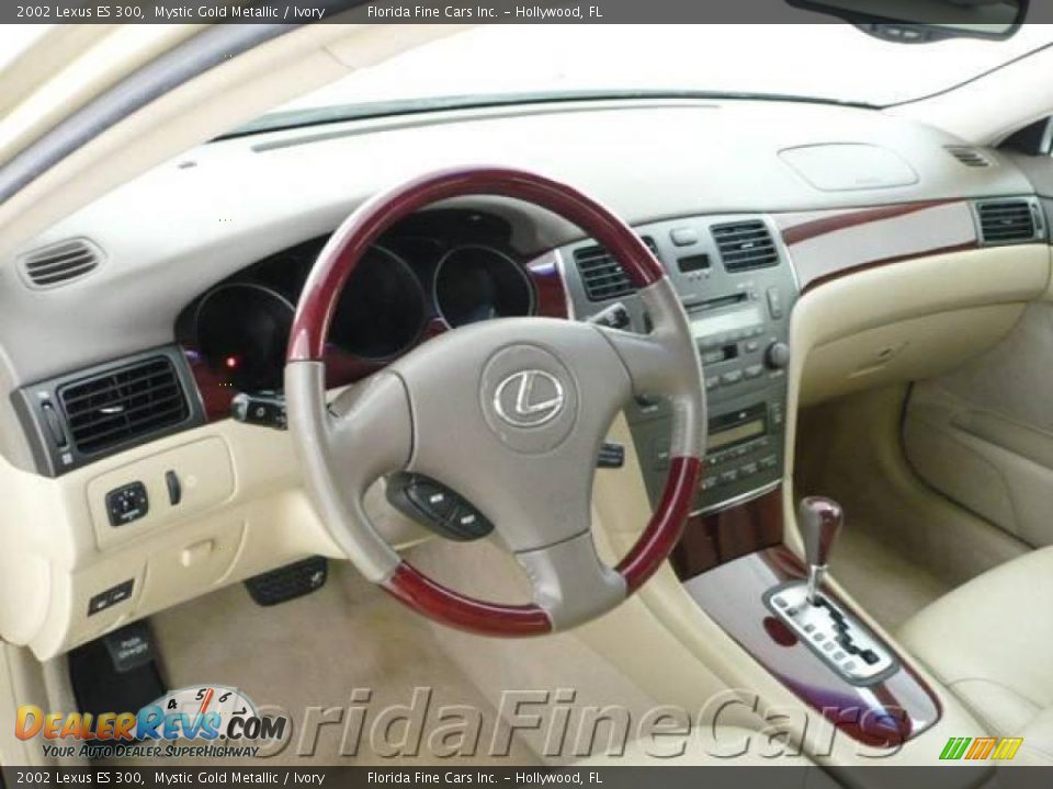 2002 Lexus ES 300 Mystic Gold Metallic / Ivory Photo #12