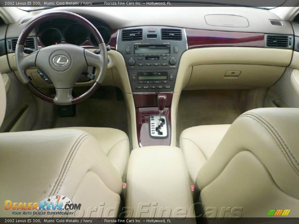 2002 Lexus ES 300 Mystic Gold Metallic / Ivory Photo #16