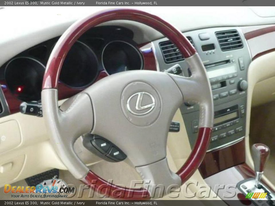 2002 Lexus ES 300 Mystic Gold Metallic / Ivory Photo #17