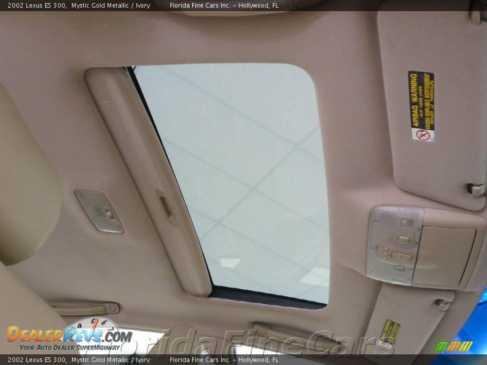 2002 Lexus ES 300 Mystic Gold Metallic / Ivory Photo #19
