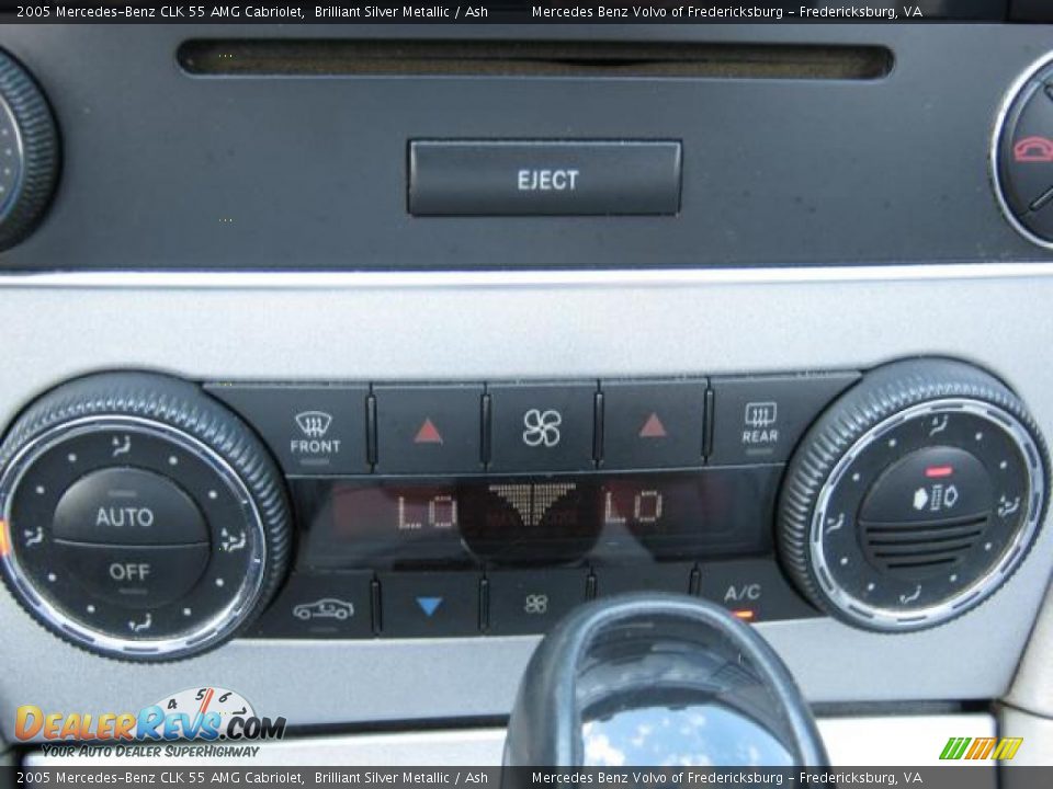2005 Mercedes-Benz CLK 55 AMG Cabriolet Brilliant Silver Metallic / Ash Photo #17