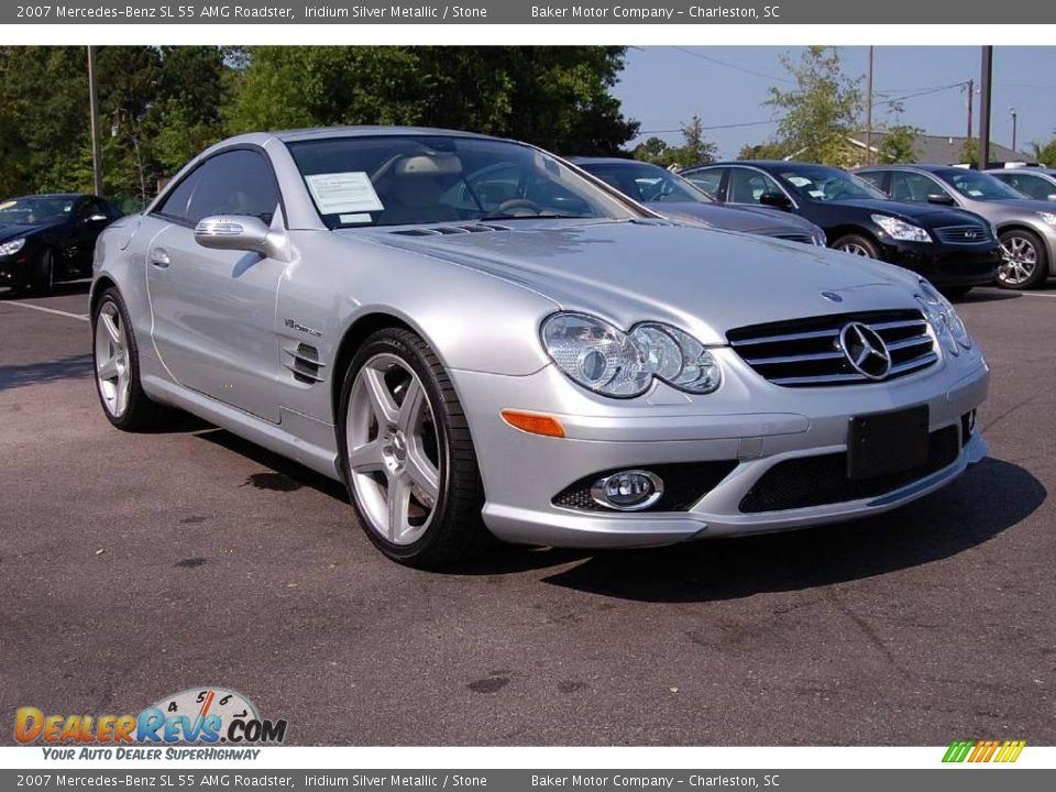 Silver mercedes sl55 amg #3