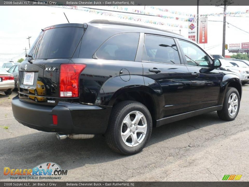 2008 Suzuki XL7 Jet Black / Grey Photo #4