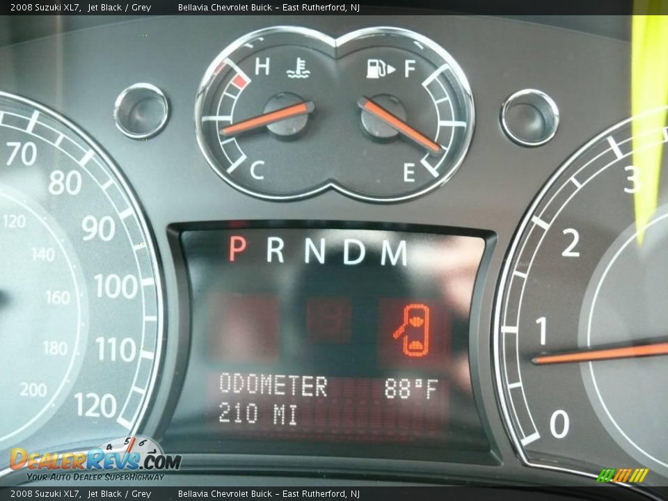 2008 Suzuki XL7 Jet Black / Grey Photo #11