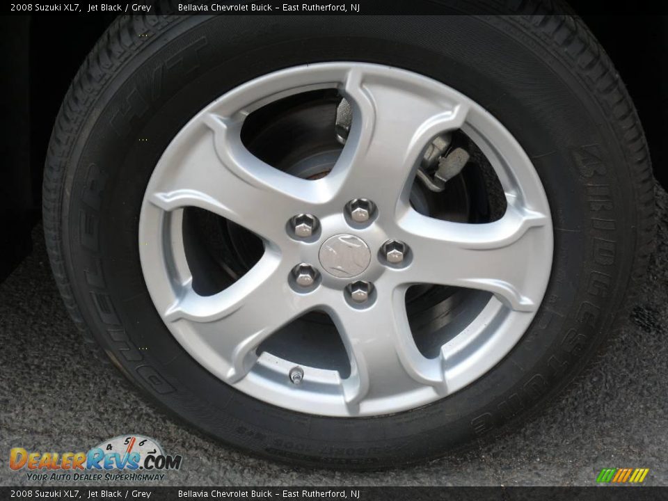 2008 Suzuki XL7 Jet Black / Grey Photo #14