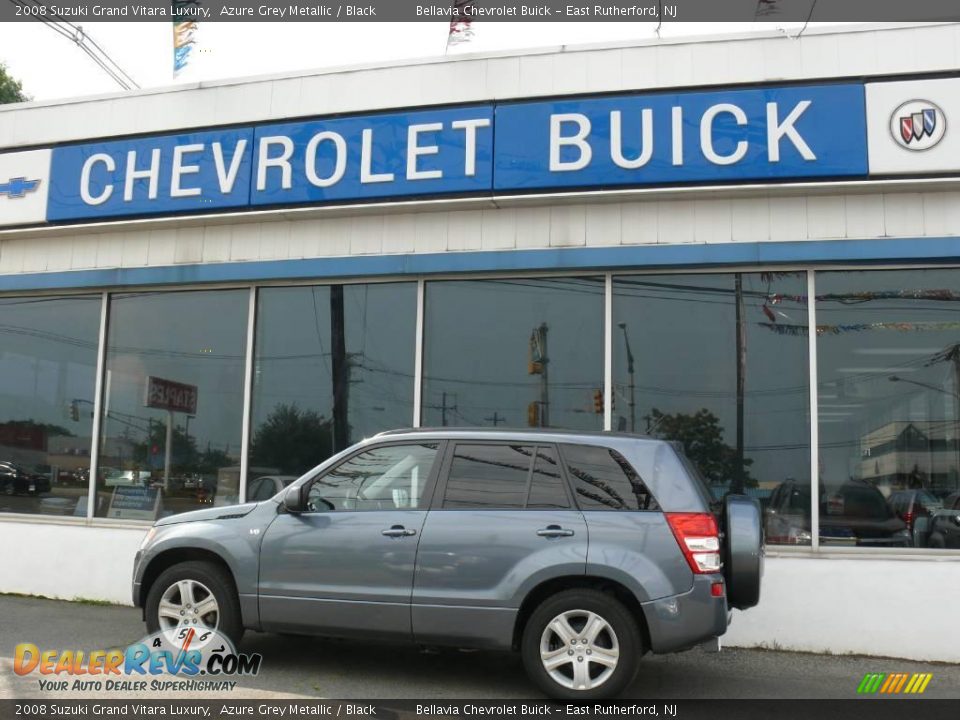 2008 Suzuki Grand Vitara Luxury Azure Grey Metallic / Black Photo #1